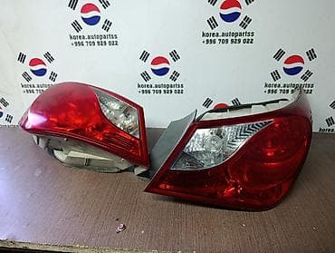 сигналы: Комплект стоп-сигналов Hyundai 2012 г., Б/у, Оригинал, Корея — 2