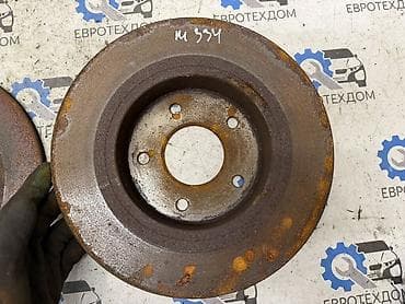 5 5 compressor: Предний тормозной диск Opel 2003 г., Б/у, Оригинал, Германия — 7