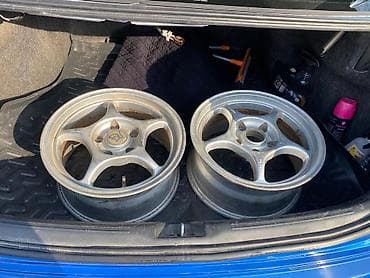 185 65 15р: Литые Диски R 15 Enkei, Пара, отверстий - 5, Б/у — 1