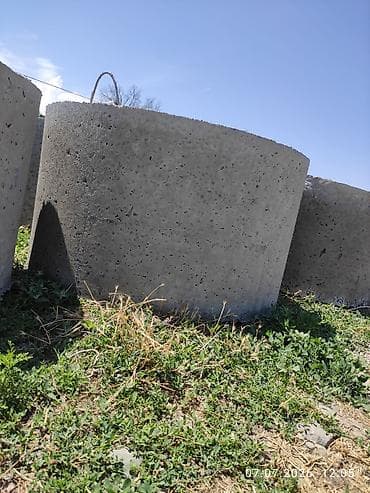 Железобетонное (ЖБИ) кольцо для септика Размер: 110 x 60 x 8 см, Платная установка, Оптом, В розницу