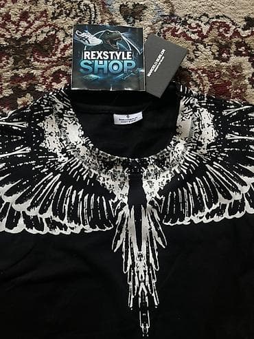 Футболки: Футболка Marcelo Burlon County of Milan - Цвет: черный - Принт — 3