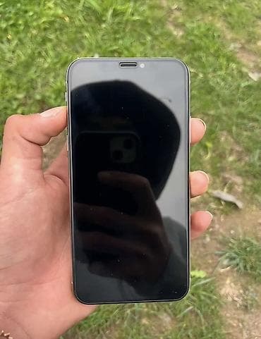 iphon x: IPhone X, Б/у, 256 ГБ, Белый, Защитное стекло, Чехол, 67 % — 1