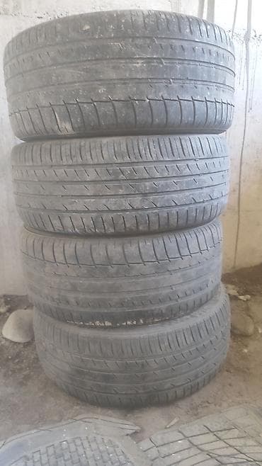 Шины 225 / 45 / R 17, Лето, Б/у, Комплект, Легковые, Корея, TRIANGLE