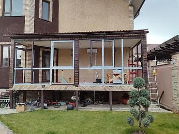 декоративная перегородка: На заказ Каркасная перегородка, Для офиса, Монтаж — 5