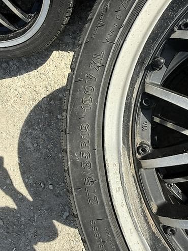 r19 зима: Пара зимних шин 275/35 R19 100V XL (M+S, снежинка). - Посадочный — 2