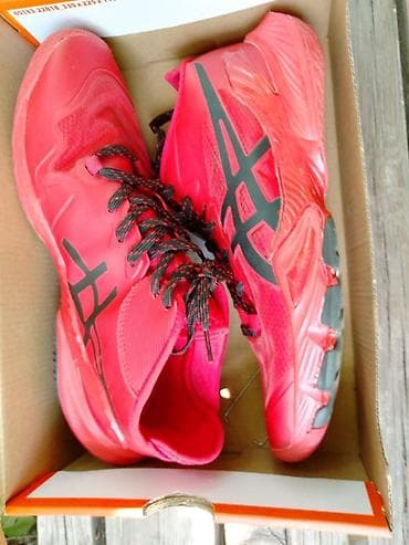 ролик обувь: Мужские кроссовки, 43, Asics, Новый, цвет - Красный — 3