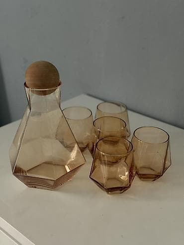 электро пакет: Набор для сервировки напитков в современном геометрическом стиле — 1