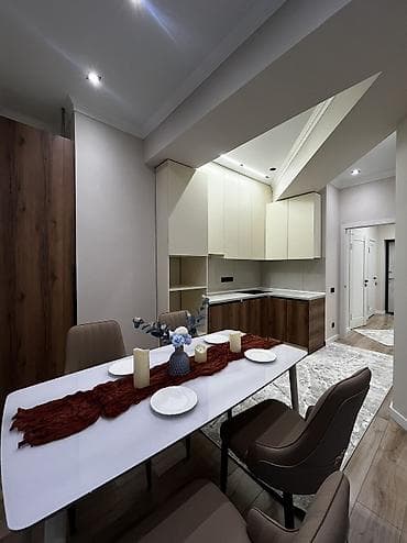 royal construction: 2 комнаты, 60 м², Элитка, 12 этаж, Дизайнерский ремонт — 7