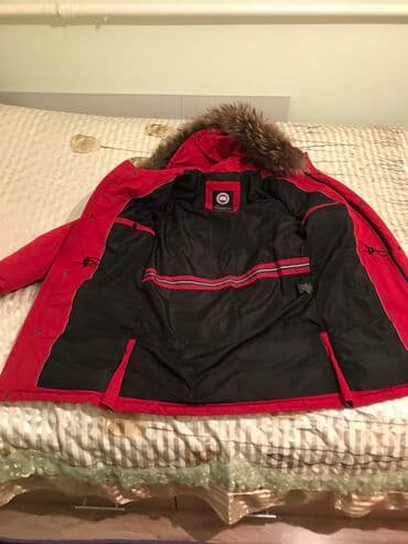 Киреге берилүүчү кийимдер: Эркектердин курткасы, S, Canada Goose, Жаңы, түсү - Кызыл, Өзү алып кетүү, Акысыз жеткирүү — 5