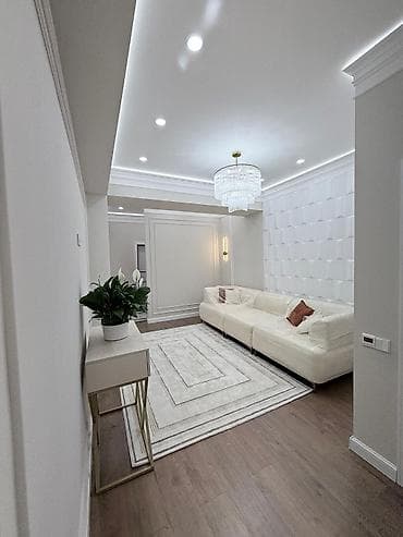 3 комн 9 микрорайон: 3 комнаты, 112 м², Элитка, 9 этаж, Дизайнерский ремонт — 9