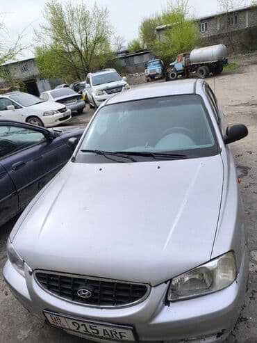 бампер hyundai solaris: Hyundai Accent: 2001 г., 1.6 л, Автомат, Бензин, Седан — 2