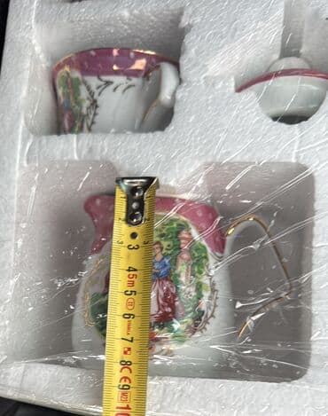 чайный набор подарочный: Набор для чаепития . Цена окончательная. Состав: - чайник с крышкой — 4