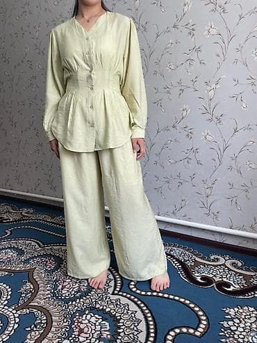 военный костюм: Двойка из легкой ткани, оливкого цвета,, размер стандарт,,Новая с — 2