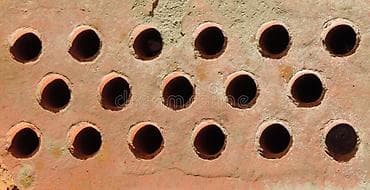 кладка кирпича кант: Керамический пустотелый кирпич (перфорация круглые отверстия) - — 1