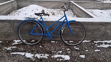 Городской односкоростной велосипед с низкой рамой - Рама: стальная