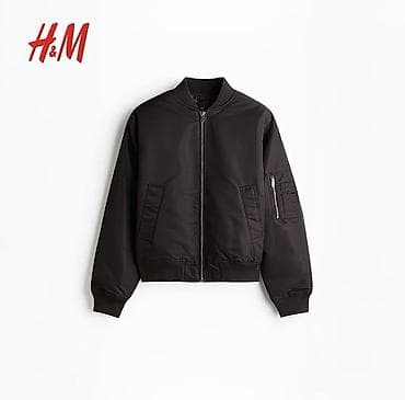 бордовый: Мужская куртка, M, H&M, Б/у — 1
