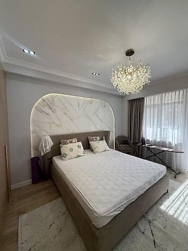 3 комнаты, 107 м², Джал мкр (в т.ч. Верхний, Нижний, Средний) Элитка, 9 этаж, Дизайнерский ремонт — 1
