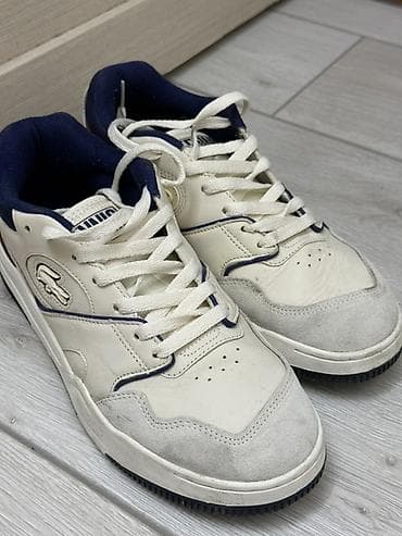 nike react: Мужские кроссовки, 41, Lacoste, Б/у, цвет - Белый, Самовывоз — 1