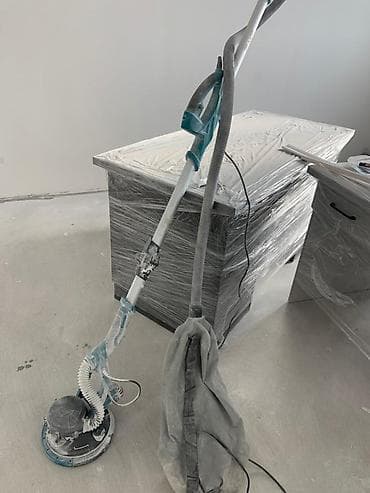 Дом и сад: Шлифовальная машина для стен и потолков (жираф) с пылесборным мешком и — 1