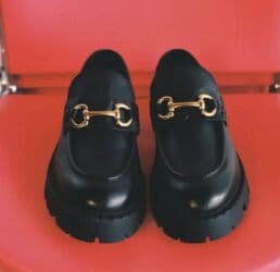 обувь для охоты: Высокие женские ботфорты-чулки, цвет черный, из натуральной кожи — 3