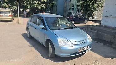 боз белер: Honda Civic: 2001 г., 1.5 л, Кол менен иштөөчү, Хетчбек — 1