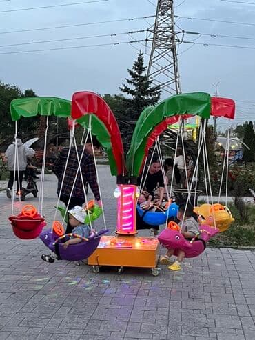 Детские качели, Подвесные Для улицы, Пластик, Новый