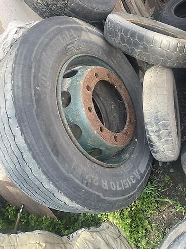 прицеп на зил 130: Шины 315 / 70 / R 22,5, Всесезонная, Грузовики/Автобусы, Continental — 1