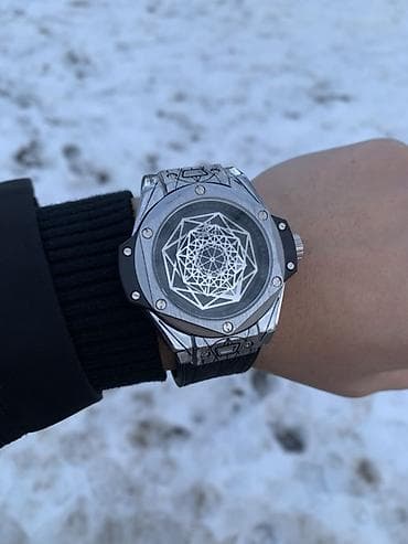 gear 3: Часы наручные с геометрическим циферблатом - Корпус: массивный — 1