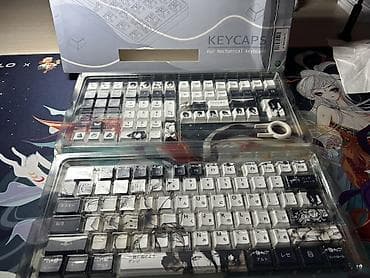 Техника жана электроника: Кейкапы Reze (Chainsaw Man) — Полный PBT сет (135 клавиш) Продаю — 2