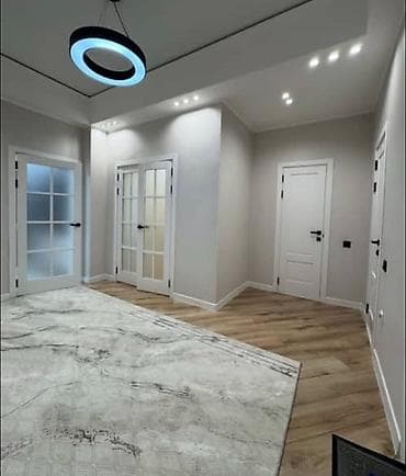 binar: 2 комнаты, 77 м², Асанбай мкр Элитка, 9 этаж, Евроремонт — 8