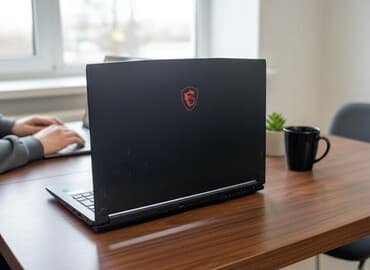 Ноутбук, MSI, 24 ГБ ОЗУ, Intel Core i5, 15.6 ", Б/у, Игровой, память SSD