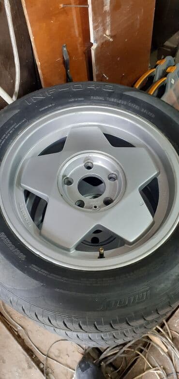 диск gx: Куйма Дисктер R 15 Mercedes-Benz, Комплект, тешиктери - 5, Колдонулган — 1