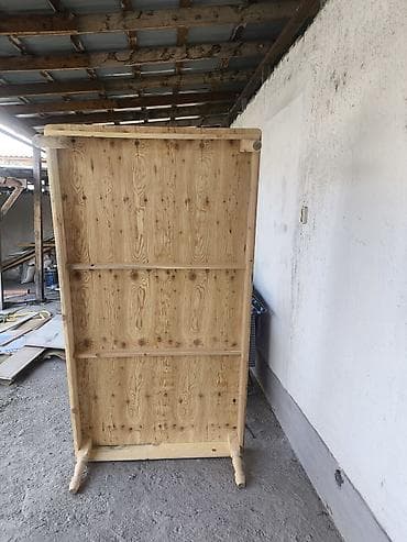 Бычуучу столдор: Улуттук кыргыз үстөлү, Бүктөө эмес, Жыгач, түсү - Сары — 4