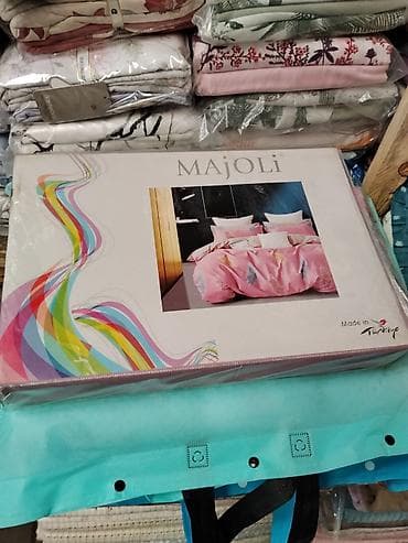Постельное белье: Постельное белье MAJOLI / Honland, розовый комплект с цветочным — 3