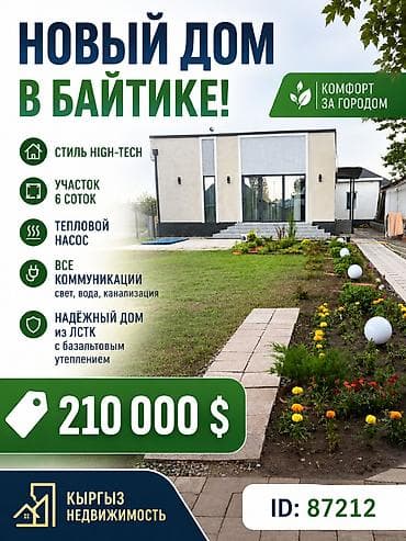 продаеться дом: 🏡 Продаётся новый загородный дом в селе Байтик ✨ Современный стиль — 1