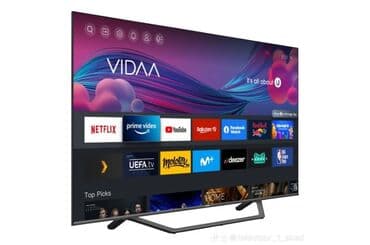 телевизор smart tv: Телевизор Hisense 55E7NQ 2024 4K QLED Смарт тв видаа голосовой — 2