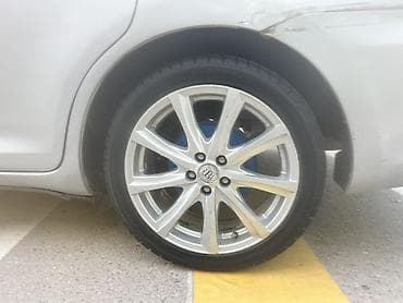 Колеса в сборе 215 / 45 / R 17, Лето, Б/у, Комплект, Литые, отверстий - 5