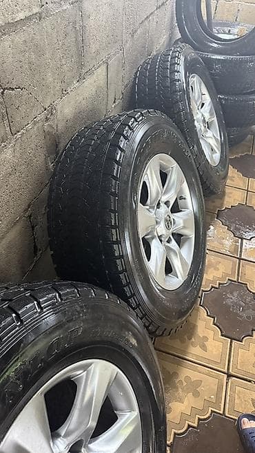 диски для прадо 150: Колеса в сборе 275 / 65 / R 17, Лето, Б/у, Комплект, Внедорожные (АТ/МТ), Литые, отверстий - 6 — 7