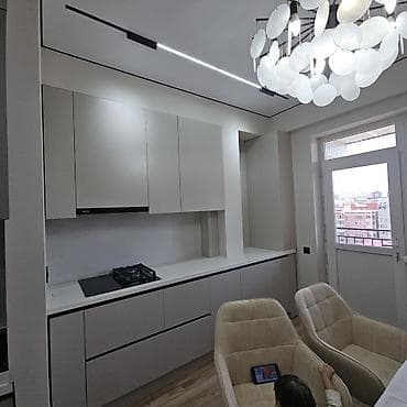 жал артист: 3 комнаты, 88 м², Джал мкр (в т.ч. Верхний, Нижний, Средний) Элитка, 14 этаж, Дизайнерский ремонт — 10