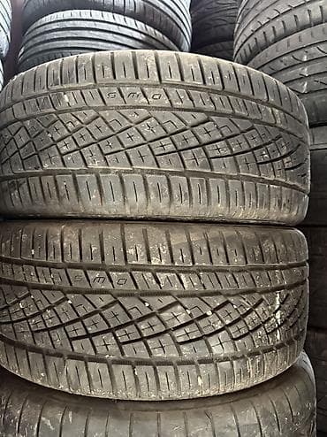 stud 100: Шины 225 / 40 / R 18, Лето, Б/у, Пара, Легковые, Continental — 1