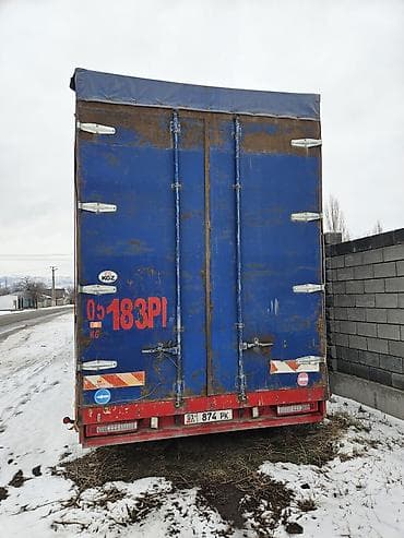 mercedes s63: Тягач, Shacman, Тентованный — 9