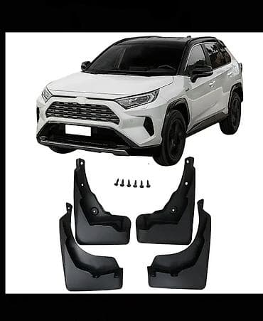 Автозапчасти: Цена указана с установкой Комплект брызговиков для Toyota RAV4 — 1