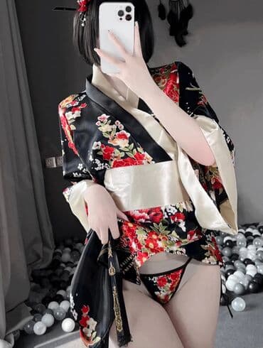 ролевые: Пеньюар, Атлас, Средняя модель, С халатом — 3