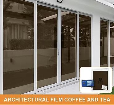 solutions upper: Архитектурная солнцезащитная пленка для стекла (оттенок Coffee/Tea) — 3