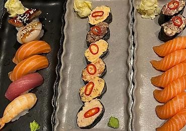 империя пиццы аламедин 1: Сет японской кухни и отдельные блюда Что предлагается: - Нигири и — 1