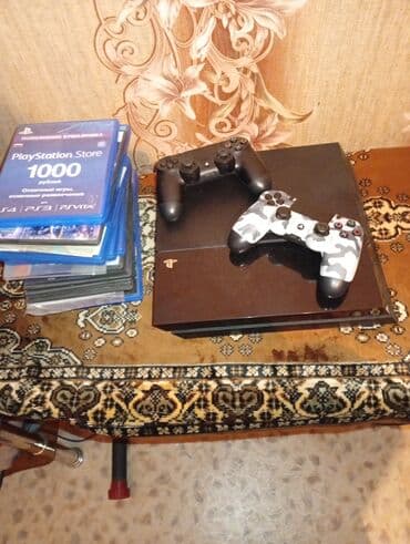 плейстейшен бу: Игровая консоль PlayStation 4 (черная, оригинальный корпус CUH-серии) — 2