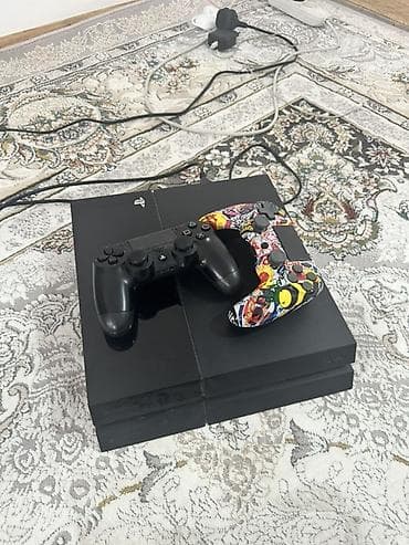 long play купить: PlayStation 4 512гб (FAT версия) - Два беспроводных DualShock 4: один — 1