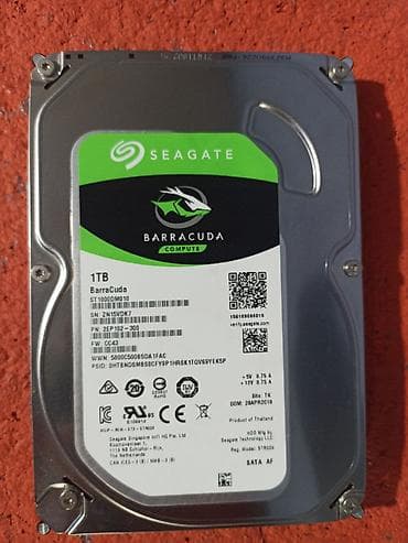 usb flash: Накопитель, Б/у, Seagate, HDD, 1 ТБ, 3.5", Для ПК — 8