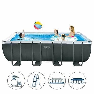 летный бассейн: Размер:549-274-132 см. модель 26356 Размер: длина - 549 см, ширина - — 4