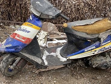 Мототехника: Скутер түрү Suzuki, 100 куб. см, Бензин — 4
